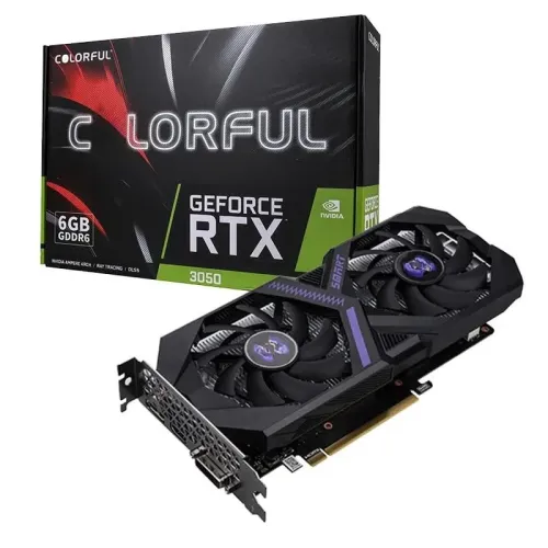 Colorful GeForce RTX 3050 6GB V4-V GDDR6 Graphics Card